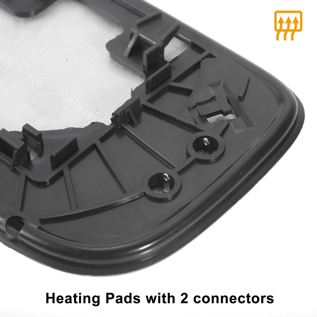 Right Side Heated Mirror Glass for Honda Civic (2001–2005)