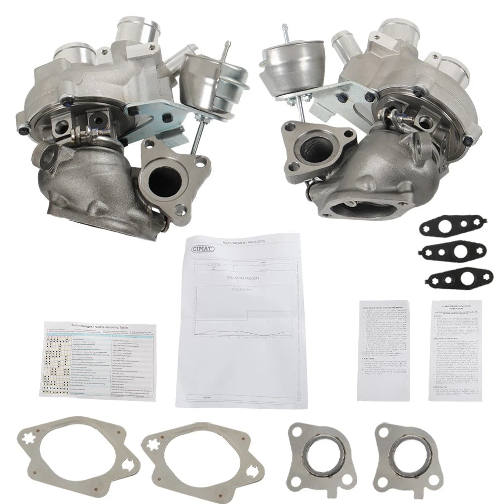 2X Turbocharger for Ford F-150 EcoBoost 3.5L (2011–2012)