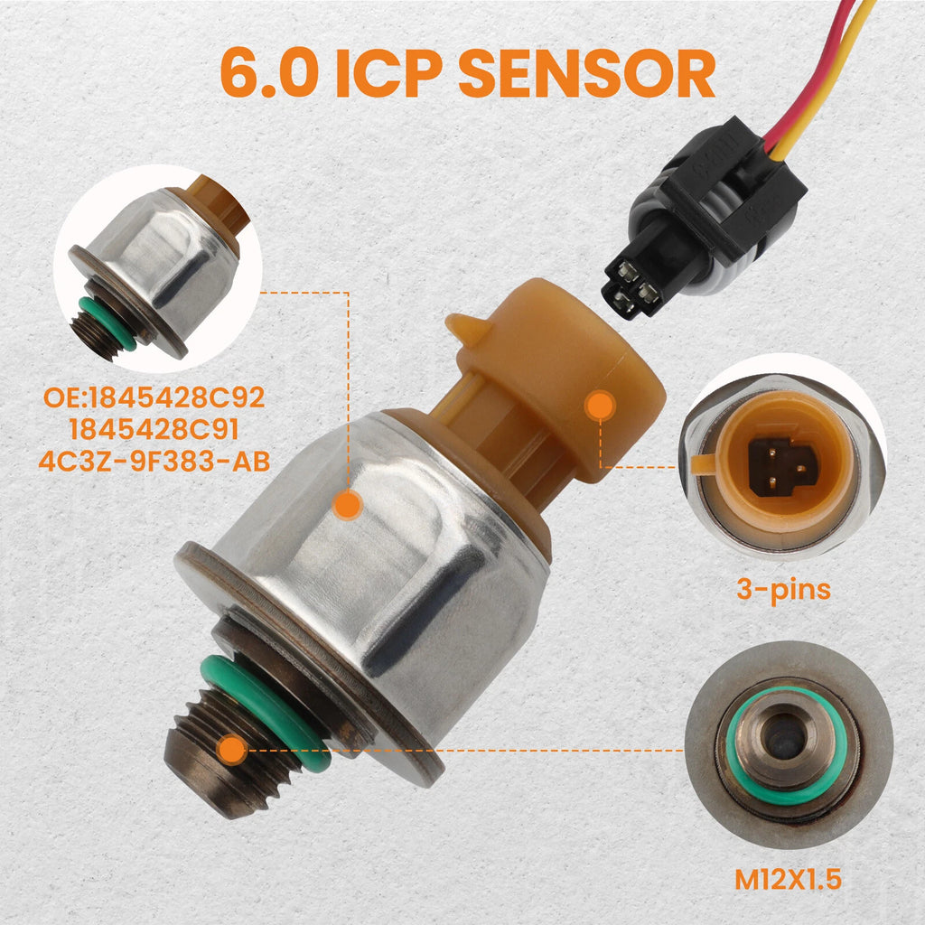 IPR Valve with ICP Control Sensor for F250 F350 F450 F550 (2003–2010)