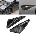 Matte Carbon Fiber ABS Side Camera Decor Cover Trim for Tesla Model 3 & Y (2017–2024)