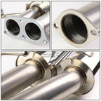 Catback Exhaust System with Silencers for Nissan 240SX S13 (1989–1994)