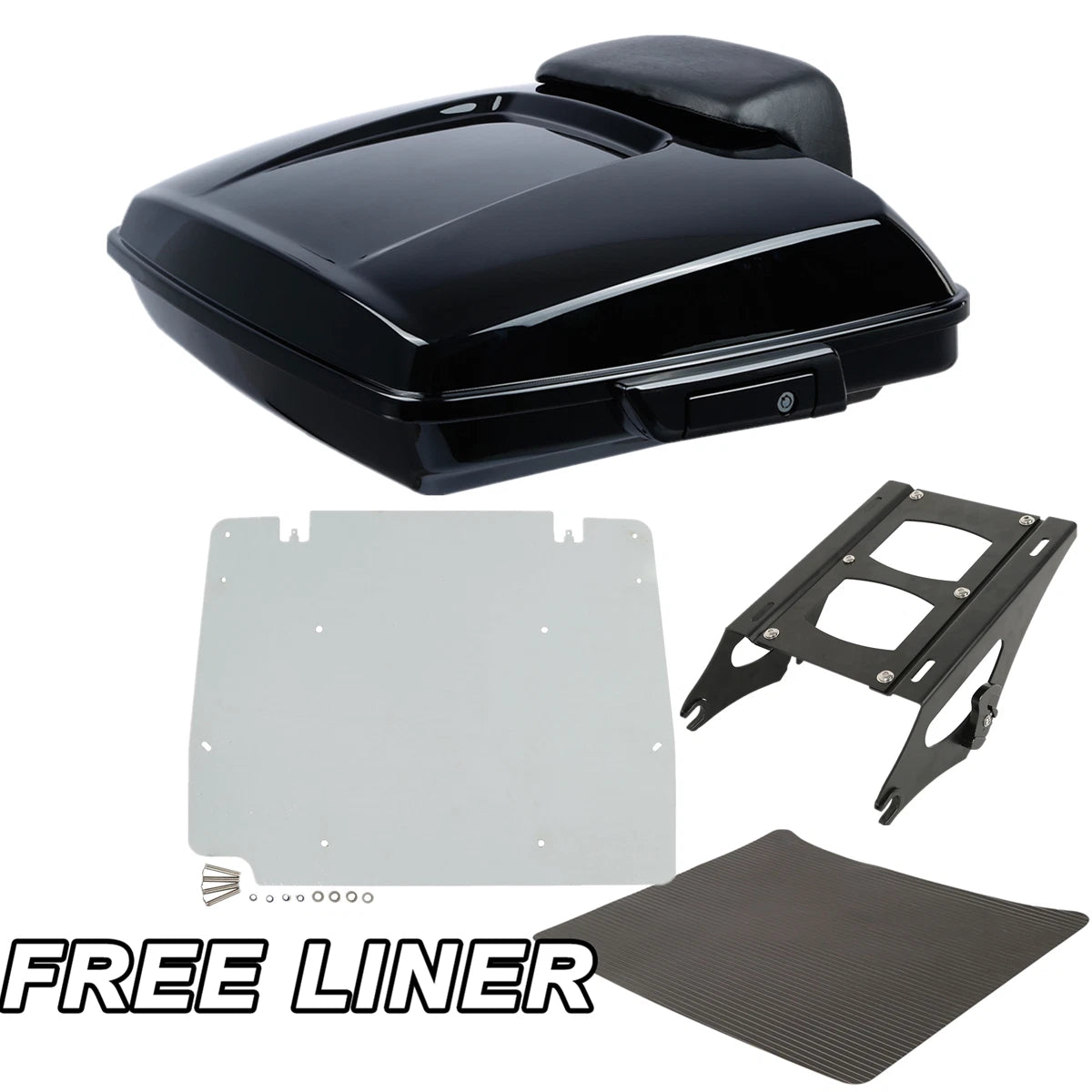 Razor Trunk Pad Mount Rack Base Plate for Harley Road Glide (2014–2026)