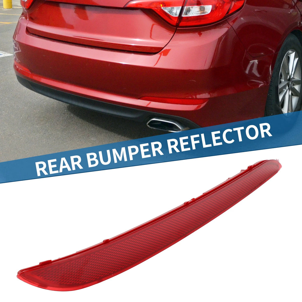 Rear Left Bumper Reflector No. 92405C1000 for Hyundai Sonata (2015–2017) Red