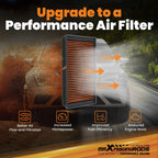 Engine Air Filter for Toyota 4Runner, FJ Cruiser (2003-2023)