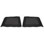 Tinted Soft Top Rear Windows for Jeep Wrangler (2007-2009) 2-Door
