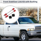 Front Stabilizer Bar Link with 2 x Bushings for Dodge Ram 1500