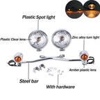 ABS Passing Turn Signal Lights Bar for Yamaha Road Star XV 1600 1700
