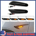 LED Side Marker Turn Signal Lights for BMW E60 E46 E82 E83 E90 E92 (2000â2015)