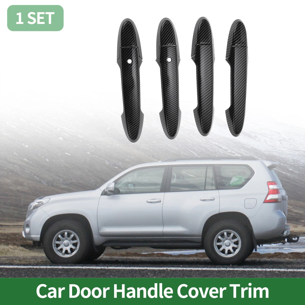Carbon Fiber Door Handle Cover Trim for Honda Fit Jazz (GK5, GP5)