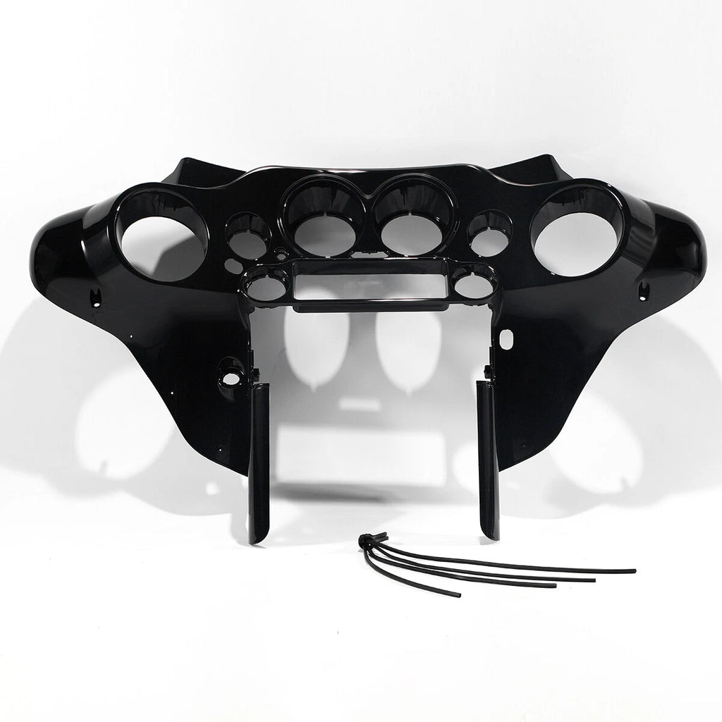 Glossy Black Batwing Inner Fairing for Harley Touring Electra Street Glide