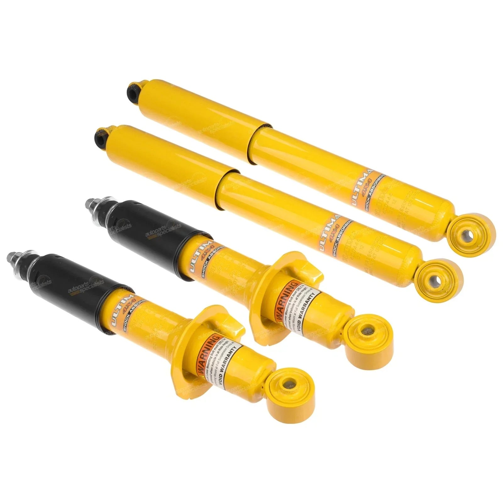 Front Struts & Rear Shock Absorbers for Nissan Navara D40 (2005 - 2015)