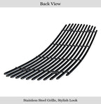 Upper Stainless Black Billet Grille for GMC Sierra 1500/2500/3500 (1999-2002)