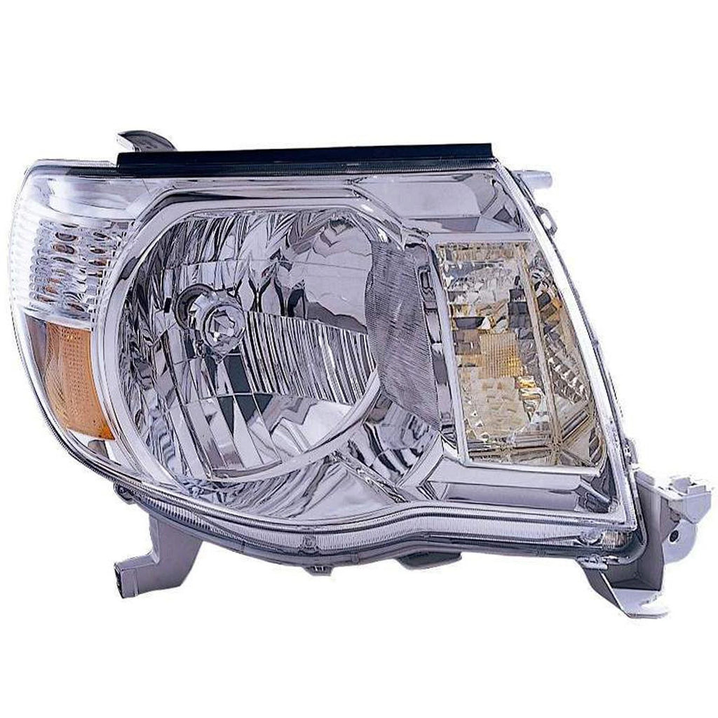 Replacement Clear Chrome Head Light Assembly Passenger Side for Toyota Camry (2018–2024)