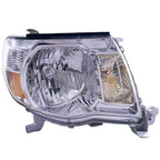 Replacement Clear Chrome Head Light Assembly Passenger Side for Toyota Camry (2018–2024)