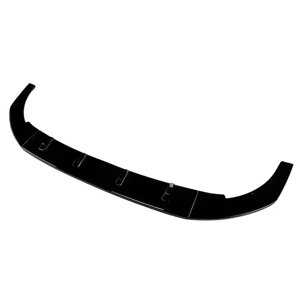 Black Front Bumper Lip Spoiler for Volkswagen Golf 8 CS R (2020-2024)