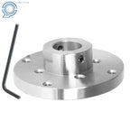 1 Inch Threaded Face Plate with Set Screws for Steel Wood Lathe