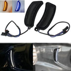 Black Mesh LED Fairing Vent Lights for Harley Low Rider El Diablo (2022)