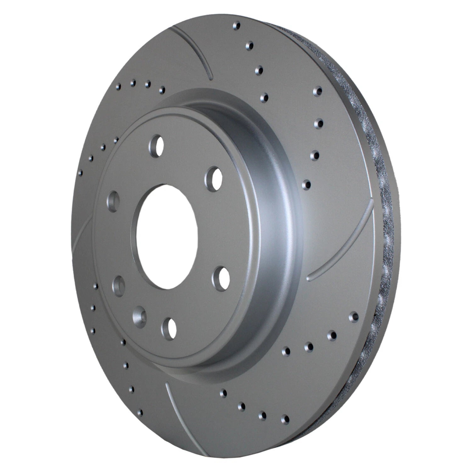 Set of 2 Front Drilled 325mm Brake Rotors for Chevy GMC Saturn