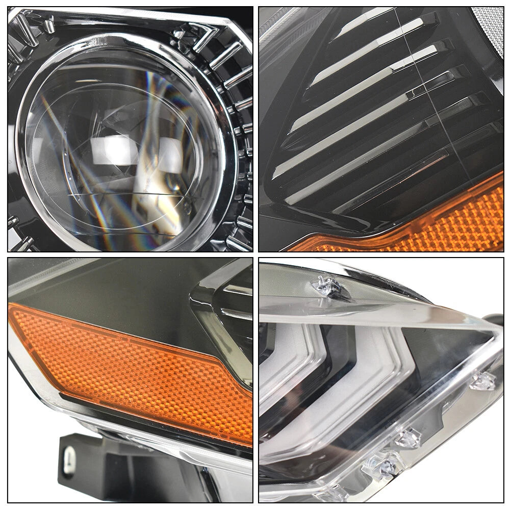 Headlight Assembly for Ford Mustang (2018-2020) Right Side with LED DRL