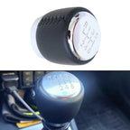 Chrome Plated ABS Leather Gear Knob for Toyota RAV4 (2005–2012)
