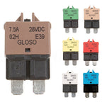 5-30A AMP Circuit Breaker for Dual Battery 12V 24V (Waterproof, Manual Reset)