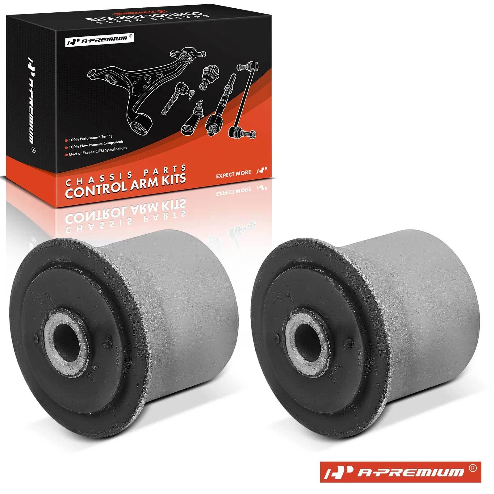 2X Upper Control Arm Bushings for Jeep ZJ Grand Cherokee (1993–1998)