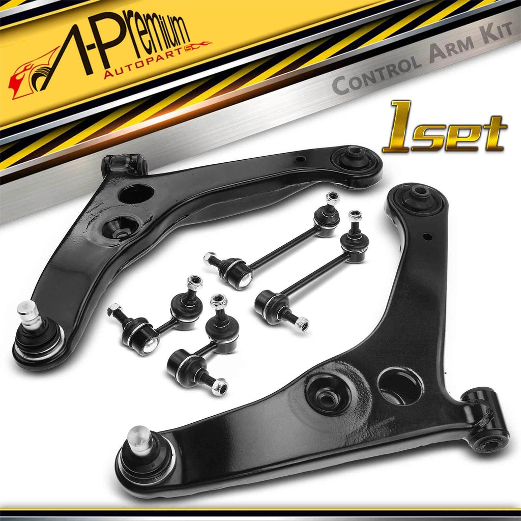 6X Front Control Arm Ball Joint & Sway Bar for Mitsubishi Lancer (2003–2006)