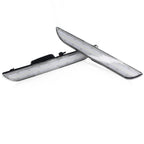 2X Clear Rear Bumper Reflectors for Ford Mustang (2015–2023)