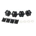 4 x Saddlebag Lock Mounting Theft Deterrent Bolts for Harley FLHT FLHTCU
