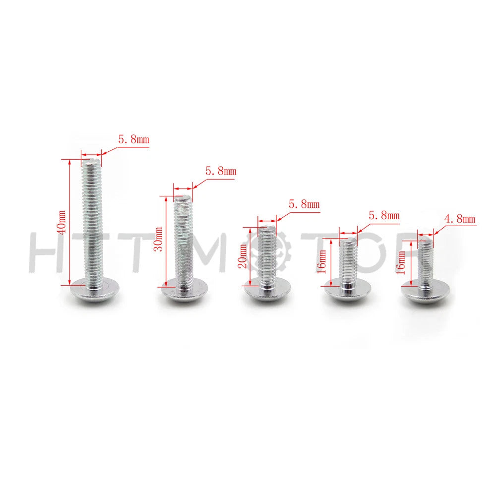 Aluminum Fairing Bolt Kit for Honda CBR 600 F4/F4i (1999–2007)