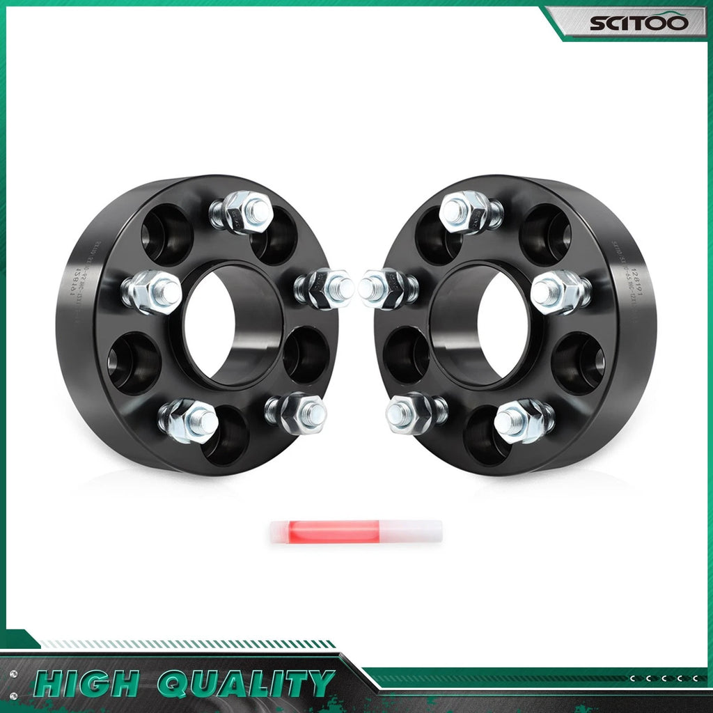 2X 1.5" 5x110 Wheel Spacers 12x1.25 for Chrysler 200 (2015–2017) Cherokee (2014–2023)