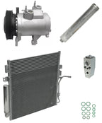 A/C Compressor Kit with Condenser for Jeep Liberty 3.7L V6 (2012–2012)