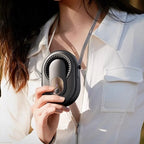 5 Speed Portable Fan with LCD Battery Indicator for Neck and Handheld Use