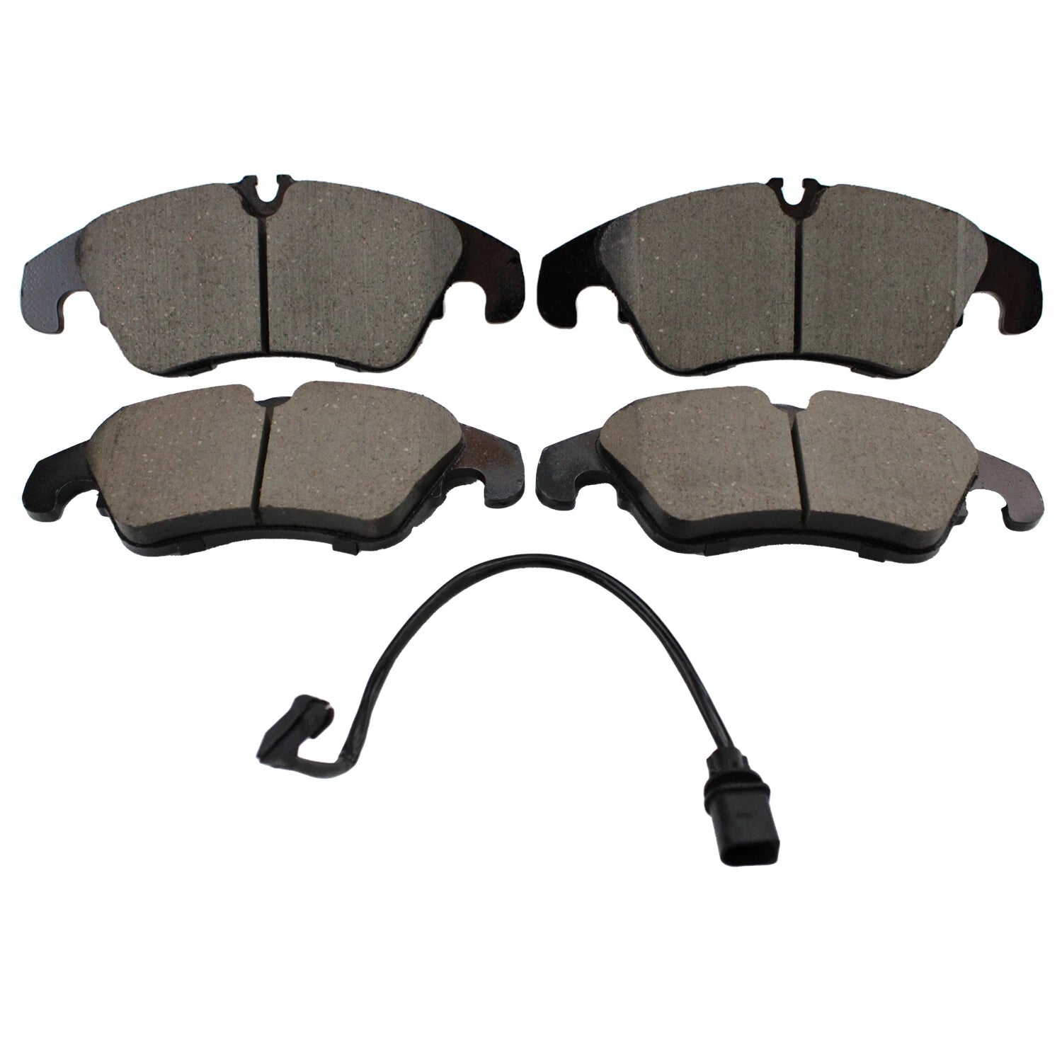Set of 4 Akebono Euro Front Ceramic Brake Pads for Audi A4 A5 S4 S5 (2009–2020)