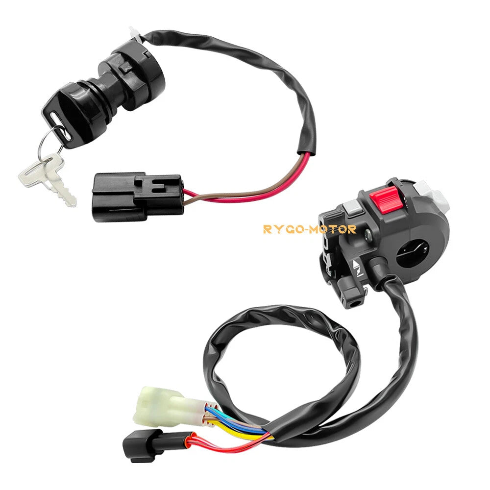 Start Stop Switch & Headlight Ignition Key Switch for Yamaha YFM400 (1995–2000)