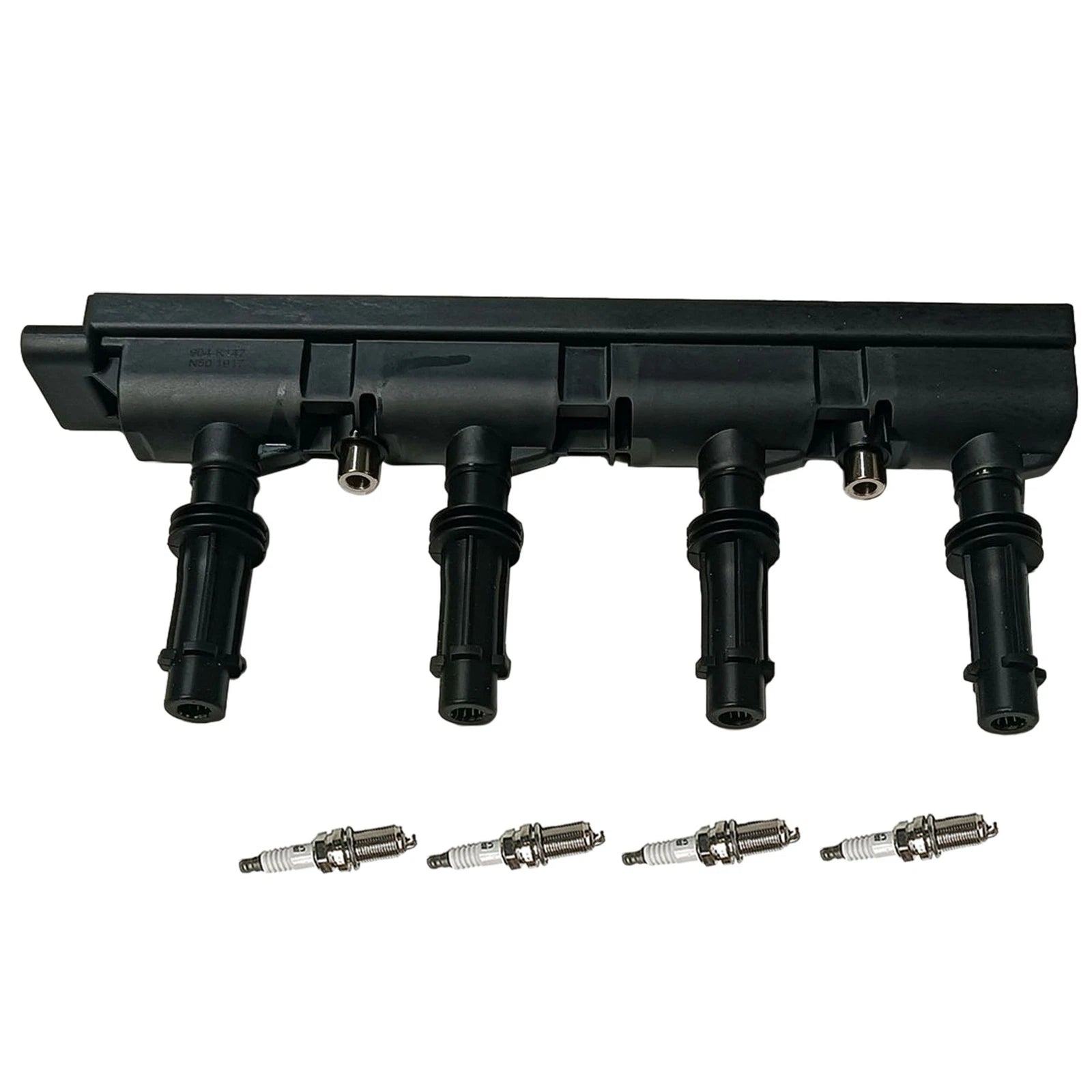 Ignition Coil & 4X Spark Plugs for Buick Encore, Chevy Cruze, Sonic 1.4L (2013–2020) UF669