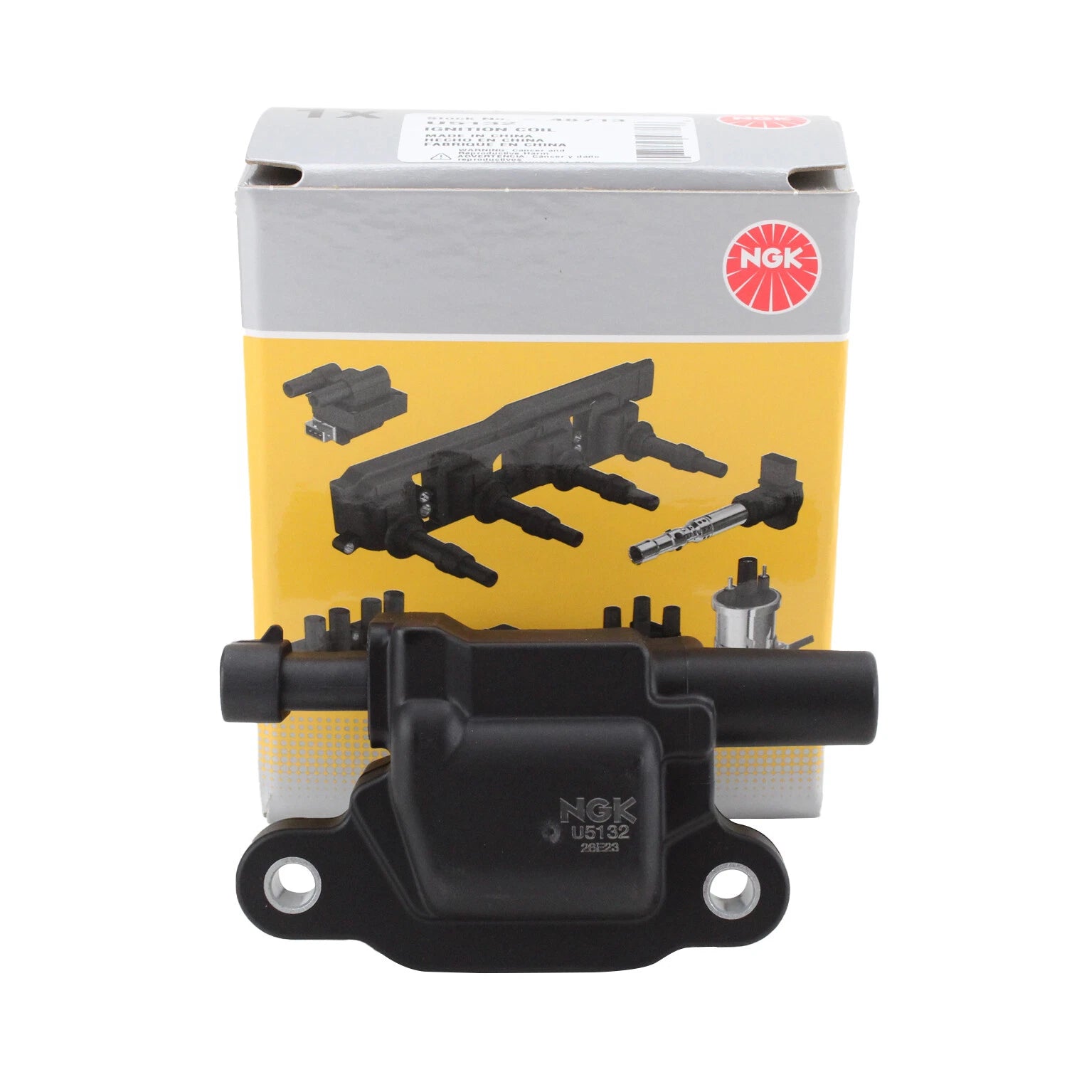NGK 48713 Ignition Coil for Buick Cadillac Chevy GMC Hummer Isuzu Pontiac Saab