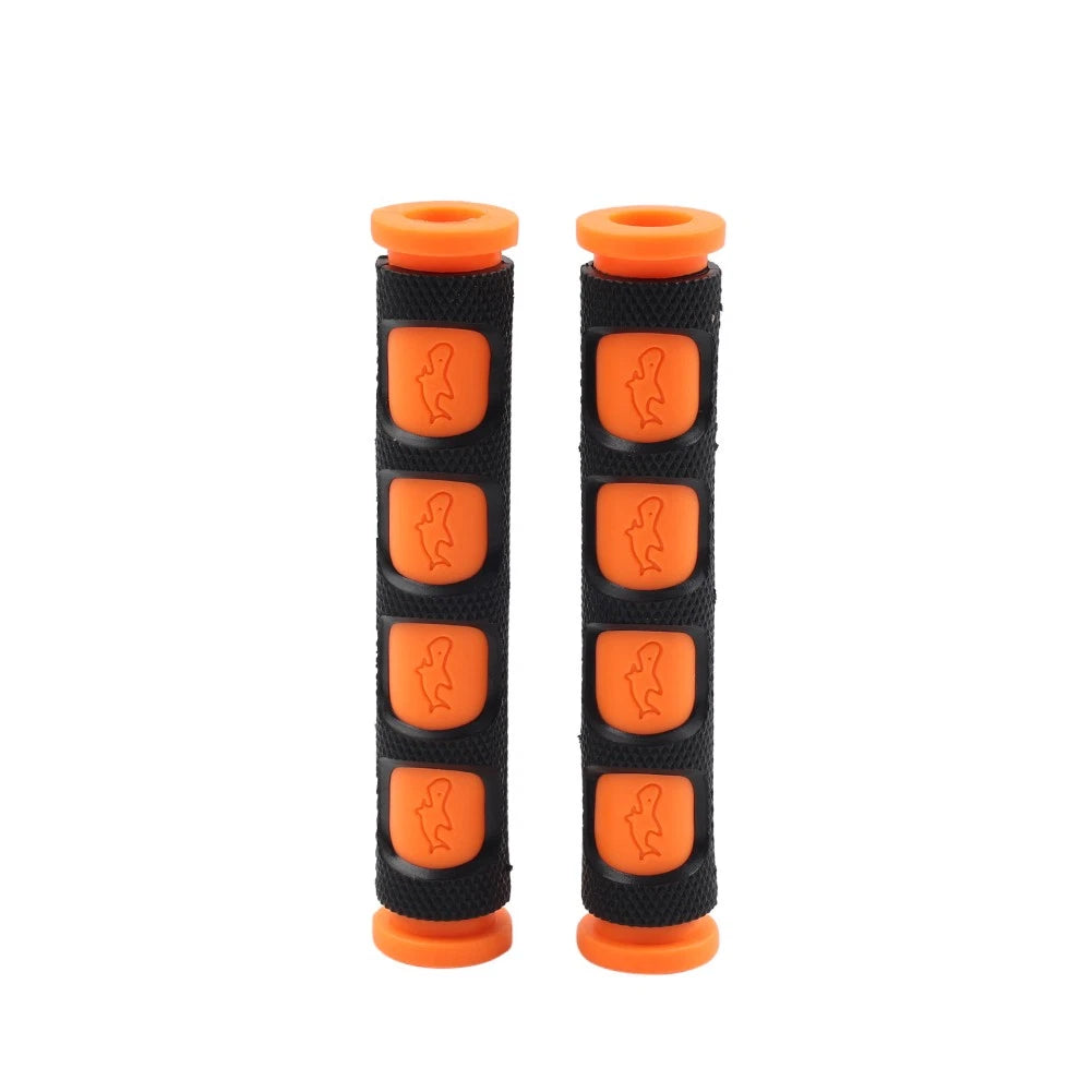 2X Rubber Brake Clutch Handle Bar Grips Lever Sleeve Cover - Orange