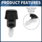 Set of 2 Front Windshield Washer Nozzles for Ford F-250 Super Duty 