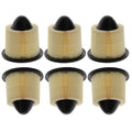 Set of 6 WIX Air Filters 46418 for Blue Bird Ford Lincoln