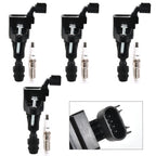 Ignition Coil and Spark Plug for Chevy Equinox Buick Regal Saturn GMC 2.4L (2005–2010)