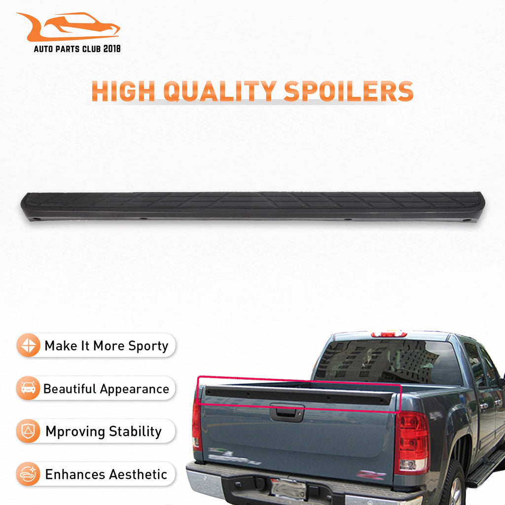Tailgate Top Cap Protector Trim Molding for Chevy Silverado GMC Sierra (2007–2013)