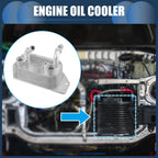 Engine Oil Cooler & Transmission Oil Cooler for Ford Escape (2013–2016) No.CV6P7869AE, 767153891038