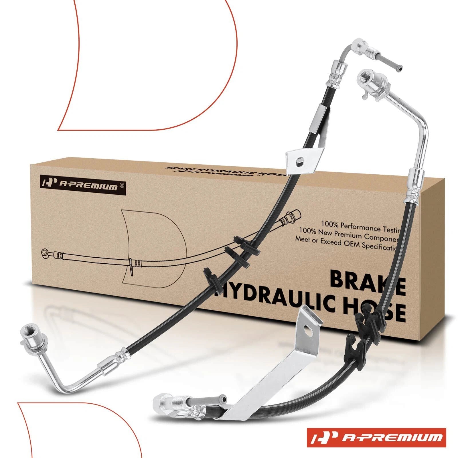 2X Rear Brake Hydraulic Hose for Ford Windstar (1995–2003)