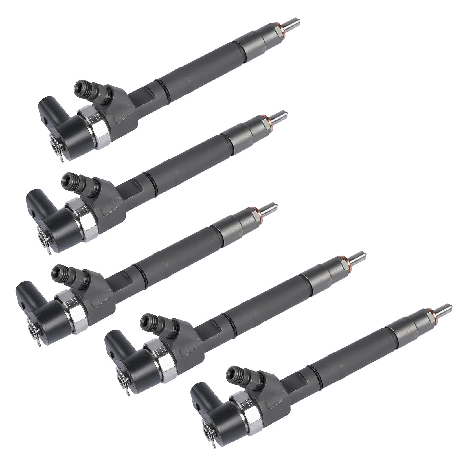 Set of 5 Fuel Injectors for Mercedes Dodge Freightliner Sprinter 2500 3500 (2004–2006)