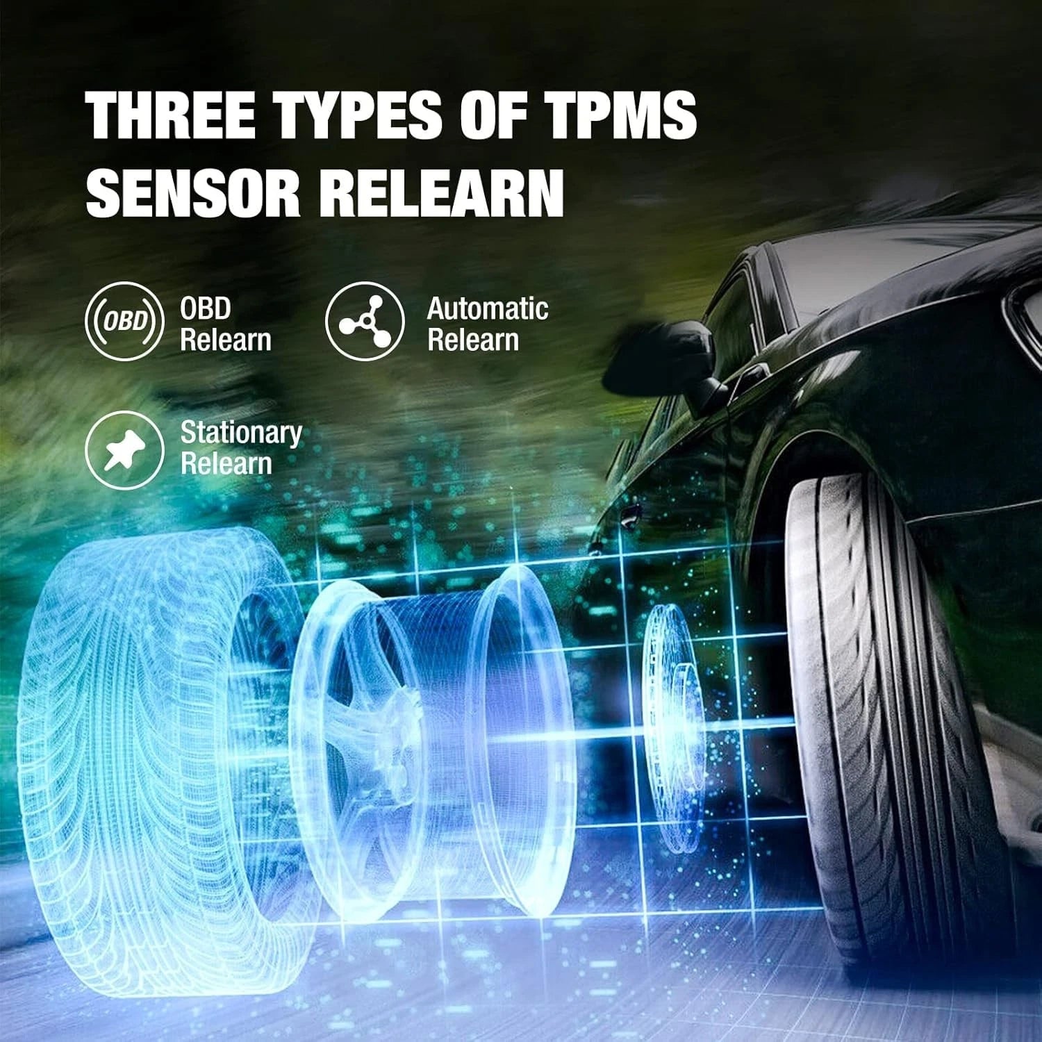 TPMS Tire Pressure Sensor for 2010-2017 Subaru Outback 3.6L (3.6)