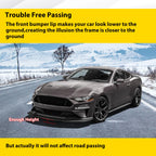 Front Bumper Lip Splitter for Ford Mustang (2018-2023)