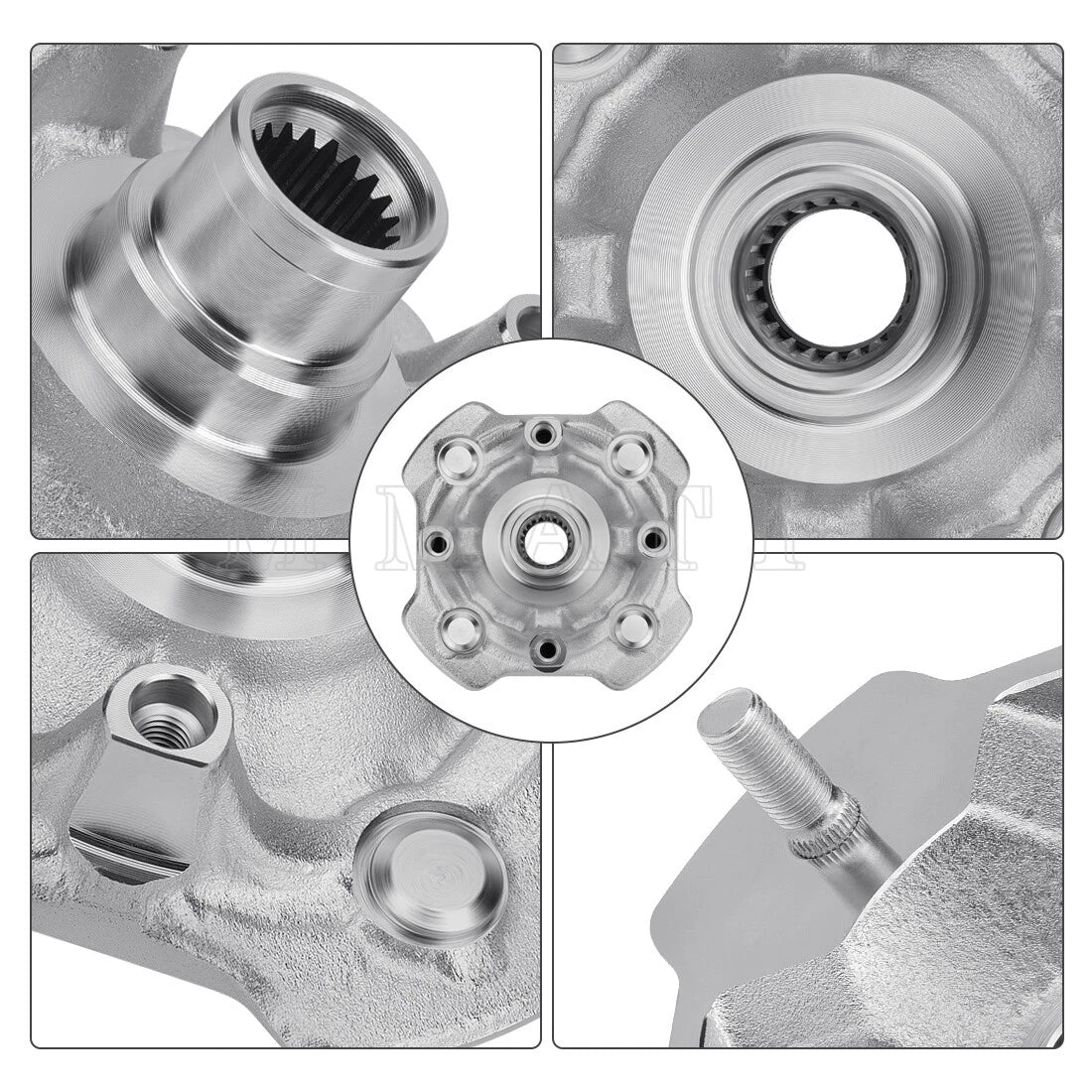 Front LH/RH Wheel Hub for Honda Foreman 500 TRX500FE/FM/FPE/FPM (2005–2013)