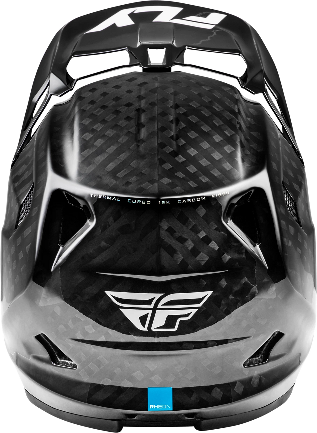 Fly Racing Werx R Carbon Full-Face Helmet for Bicycle (Large, Black)