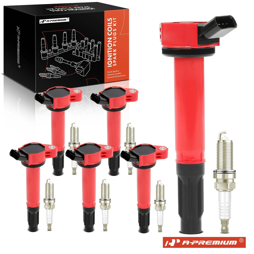 Ignition Coil & Iridium Spark Plug Kit for Toyota Tundra 4Runner (2007-2023)